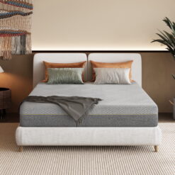 MLILY Ego Gray 12 inch Gel Mattress in a Box, Full Size Memory Foam Mattress