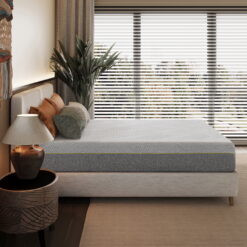 MLILY Ego Gray 12 inch Gel Mattress in a Box, Full Size Memory Foam Mattress