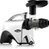 Omega Juicer Premium Vegetable and Fruit Juice Extractor and Nutrition System, Silver