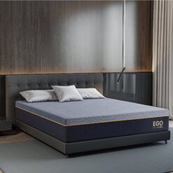 MLILY Ego Black 12 inch Hybrid Mattress, Queen Size Memory Foam Mattress, Pocket Spring