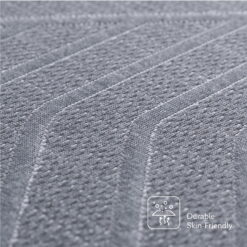 MLILY Ego Black 12 inch Hybrid Mattress, Queen Size Memory Foam Mattress, Pocket Spring