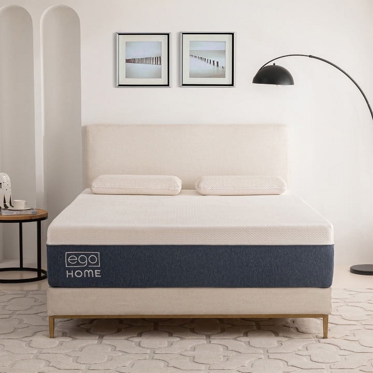 MLILY EGOHOME 14 inch Twin XL Mattress in a Box, Cooling Gel Memory Foam Mattress, Medium