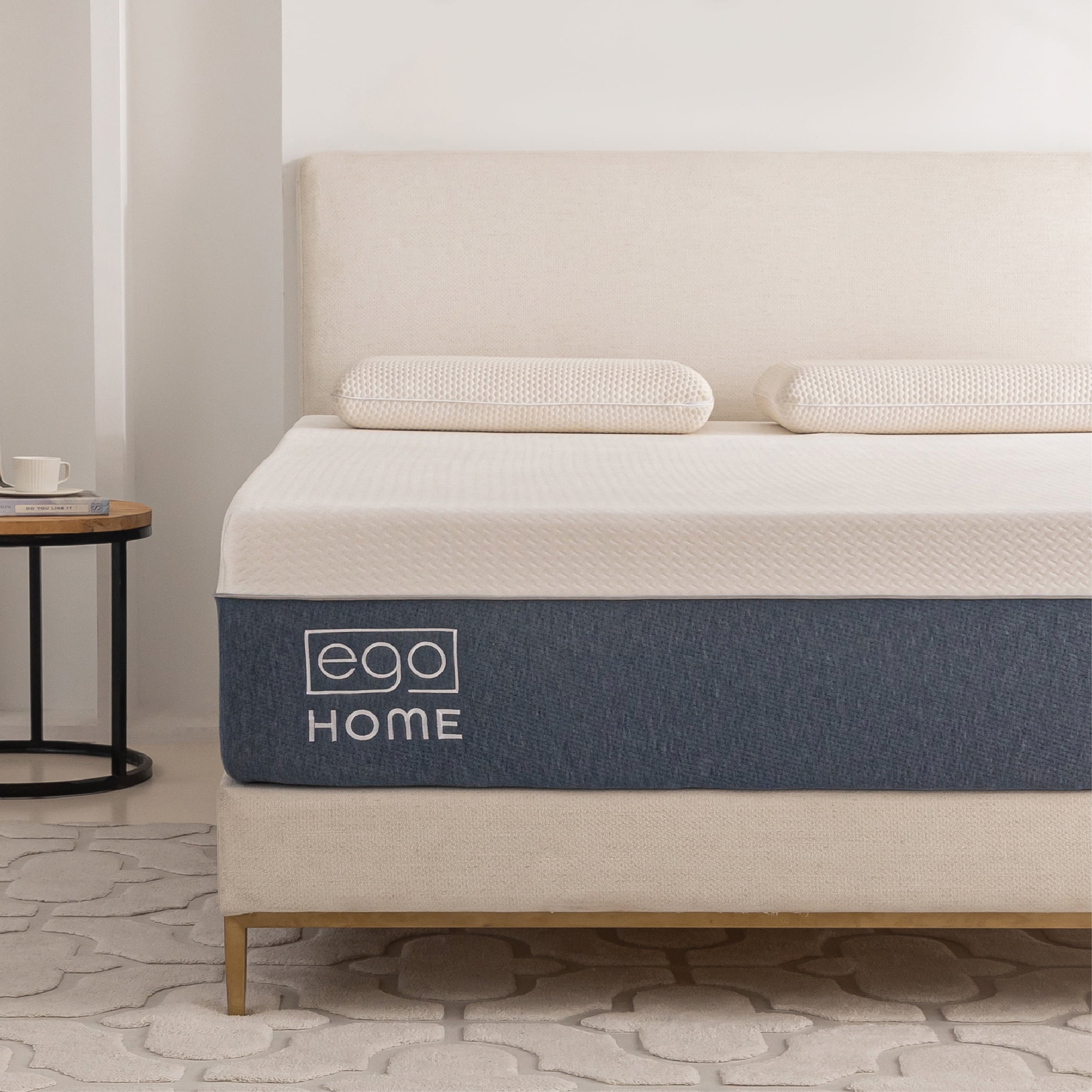 MLILY EGOHOME 14 inch Full Size Mattress in a Box, Cooling Gel Memory Foam Mattress, Medium