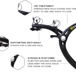 Saris Bones 805 2 Bike Trunk Mount Rack