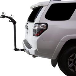Saris Bones 2-Bike Hitch Rack Bicycle Carrier, with Easy Fold Design and Tilting Base