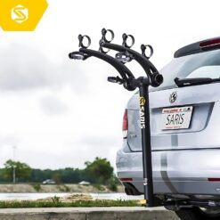 Saris Bones 3-Bike Hitch Rack Bicycle Carrier, with Easy Fold Design and Tilting Base