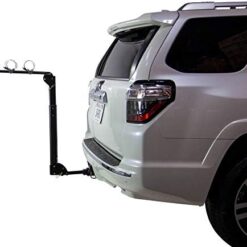Saris Bike Rack, Grand Slam Hitch Car Rack, Universal Hitch, Hatch Access, Carries 4 Bicycles, Black