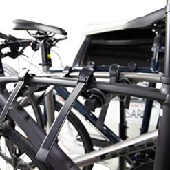 Saris Bike Rack, Grand Slam Hitch Car Rack, Universal Hitch, Hatch Access, Carries 4 Bicycles, Black