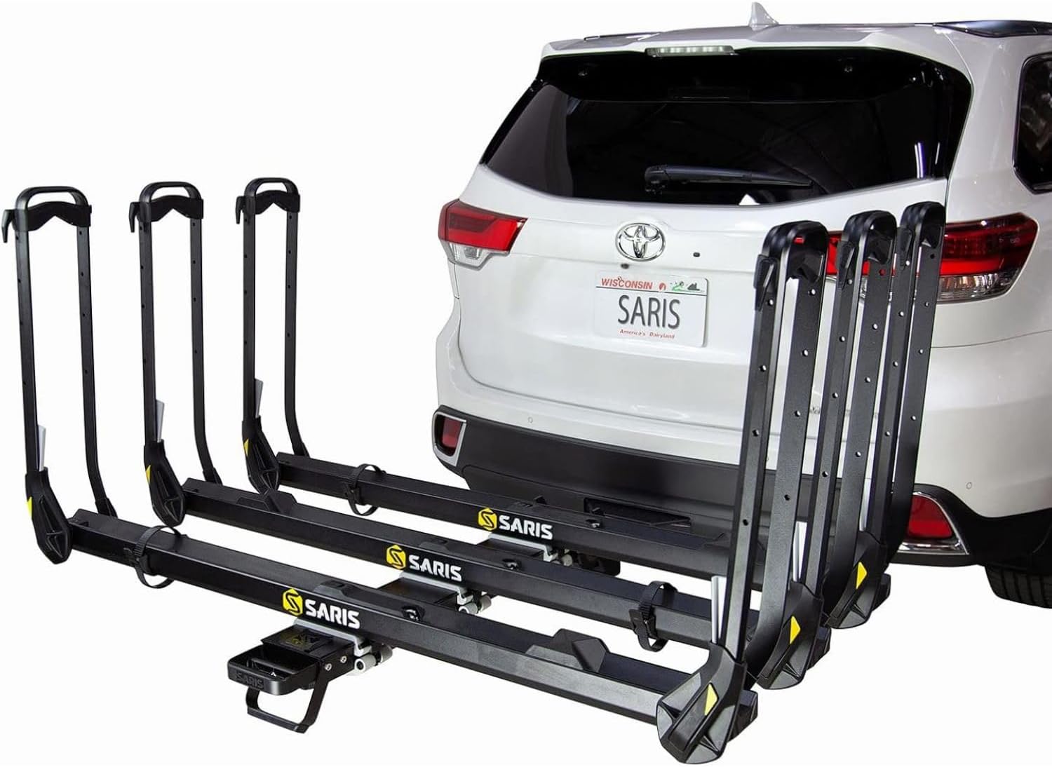 Saris MHS Bike Carrier Modular Hitch System for Cars, Trucks and SUVs, Precision Machined Aluminum Bike Rack