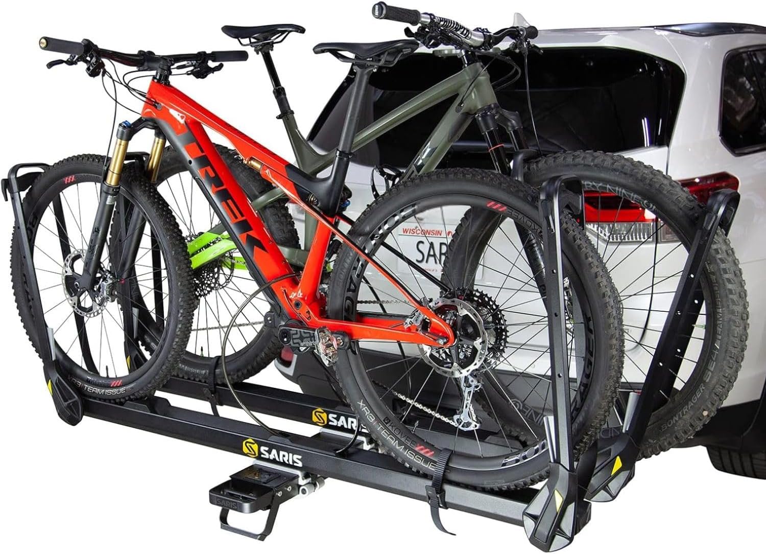 Saris MHS Bike Carrier Modular Hitch System for Cars, Trucks and SUVs, Precision Machined Aluminum Bike Rack