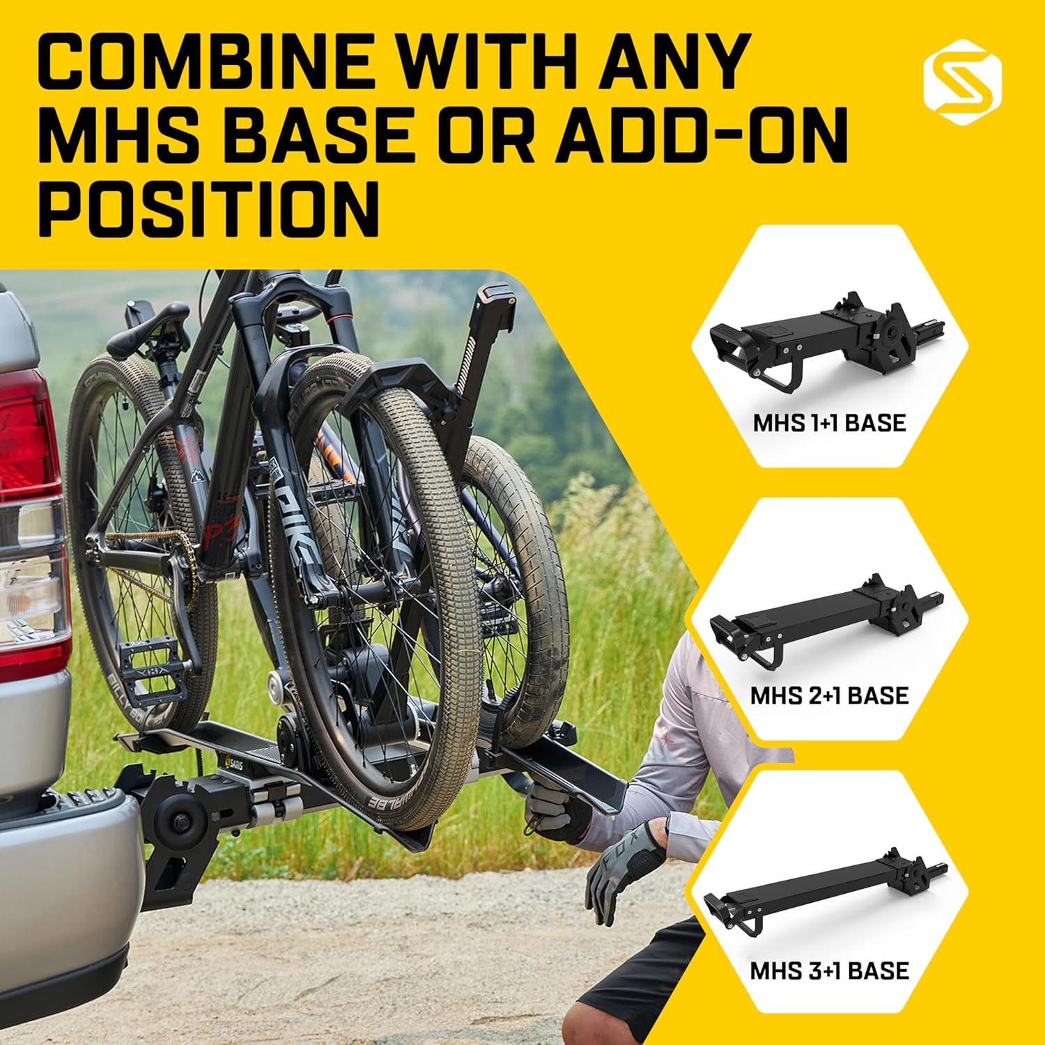 Saris MHS UNO Single Arm 1-Bike Tray