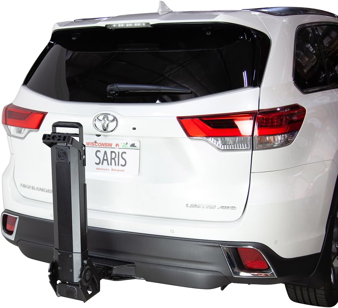 Saris Bike Racks, MHS 2+1 Universal Hitch Base, Fits 2" Hitch, Holds 2 Bikes, + 1 Additional Add On