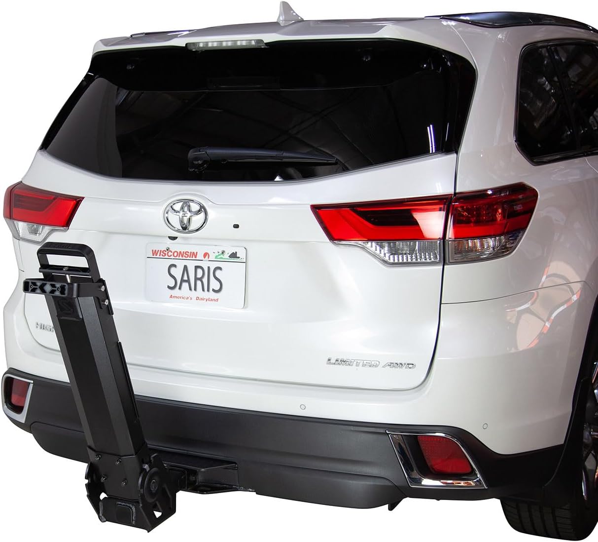Saris Bike Racks, MHS 2+1 Universal Hitch Base, Fits 2" Hitch, Holds 2 Bikes, + 1 Additional Add On