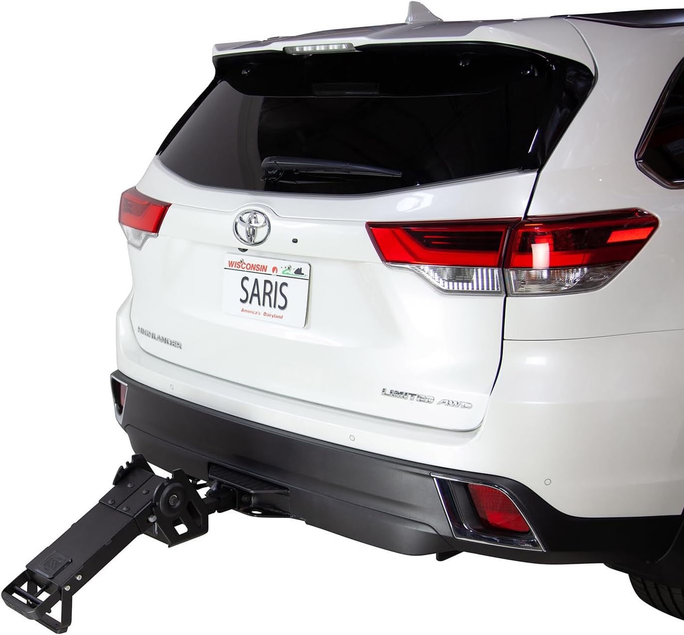 Saris Bike Racks, Modular Hitch System Base, MHS 1+1 Universal Hitch Base, Fits1.25 and 2" Hitch, Holds 1 Bike on Base +1 Additional Add On