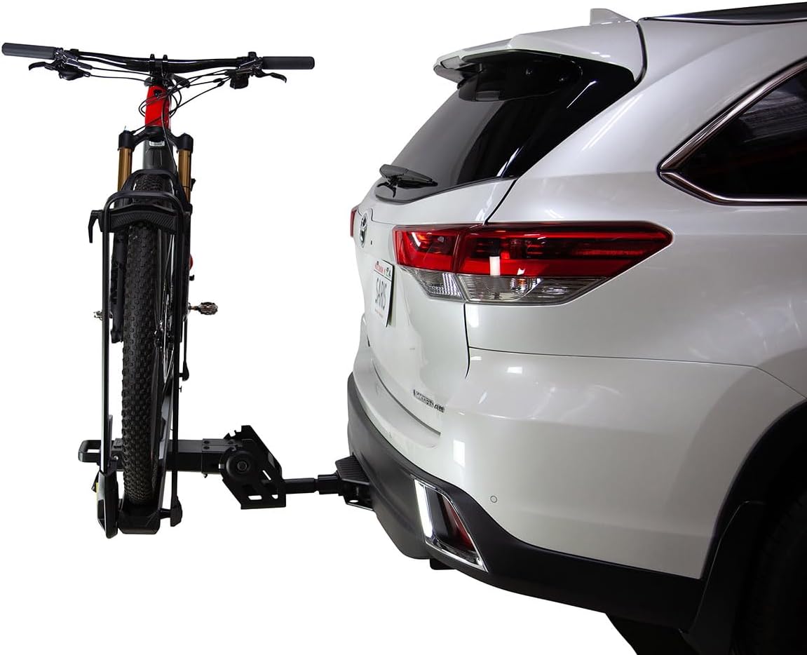 Saris Bike Racks, Modular Hitch System Base, MHS 1+1 Universal Hitch Base, Fits1.25 and 2" Hitch, Holds 1 Bike on Base +1 Additional Add On