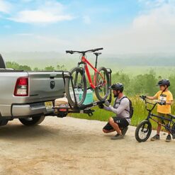 Saris MHS Cargo Basket Tray Modular Hitch System for Cars, Trucks and SUVs, Precision Machined Aluminum and Steel.