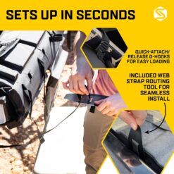 Saris Tailgate Pad – Water Resistant Padded Tailgate Pad for Carrying 6 Bikes on Trucks