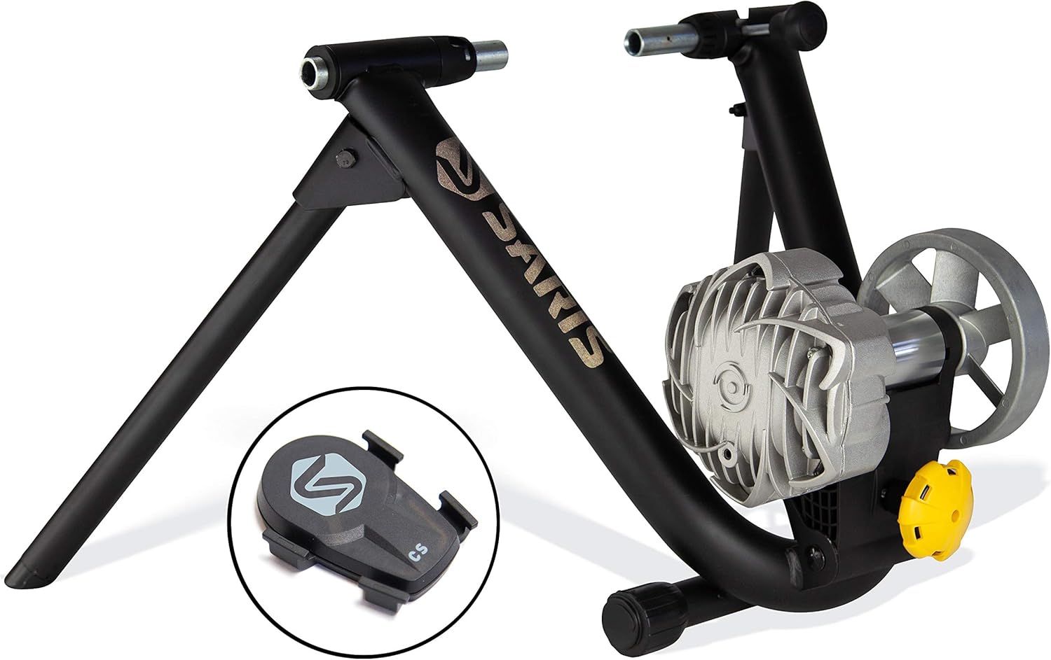 Saris Fluid2 Indoor Bike Trainer, Smart Equipped Option, Fits Road and Mountain Bikes, Compatible with Zwift App