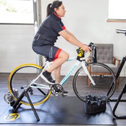 Saris Fluid2 Indoor Bike Trainer, Smart Equipped Option, Fits Road and Mountain Bikes, Compatible with Zwift App