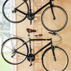 Saris The Hottie Two Bike Home Storage Stand – Freestanding, Stylish Bike Rack – Holds 2 Bikes up to 35 lbs Each