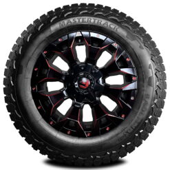 Mastertrack Badlands AT All Terrain LT265/70R17 10 Ply E 123S SUV Light Truck Tire 265/70/17(Tire Only)