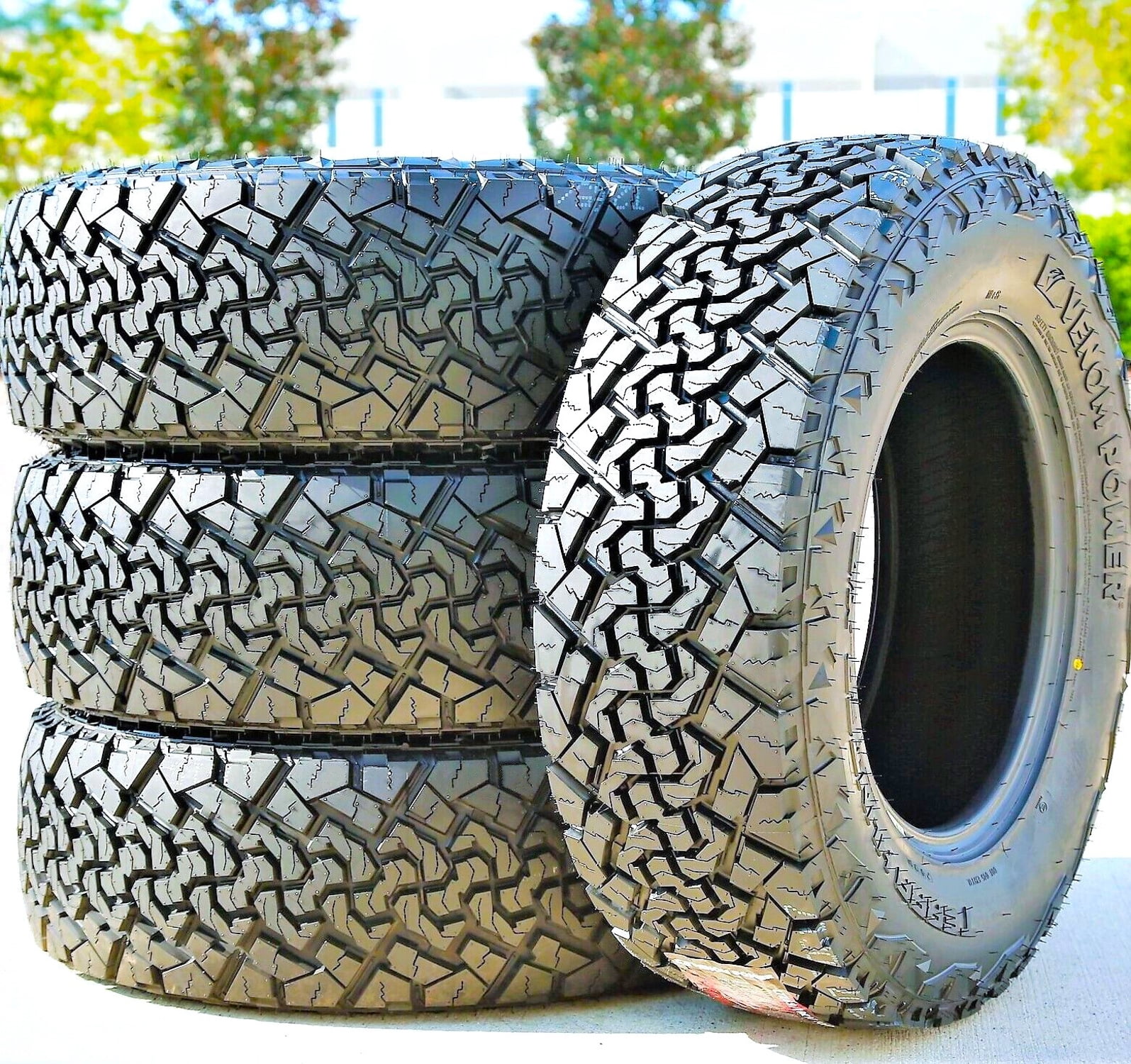 Set of 4 Venom Power Terra Hunter X/T 265/70R17 115S Extreme Terrain Tires