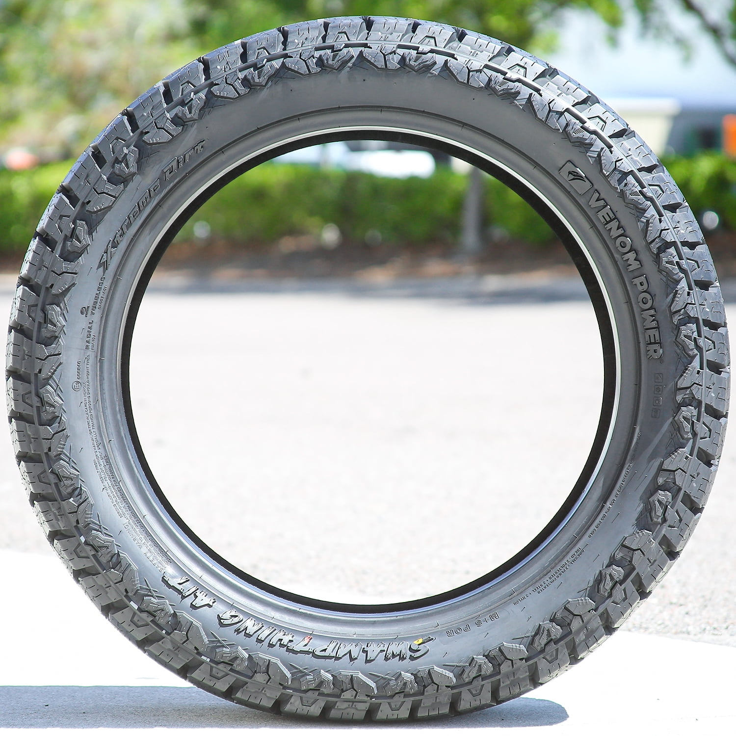 Venom Power Swampthing A/T Xtreme Dirt 33X11.50R20 118Q E 10 Ply All Terrain Light Truck Tire