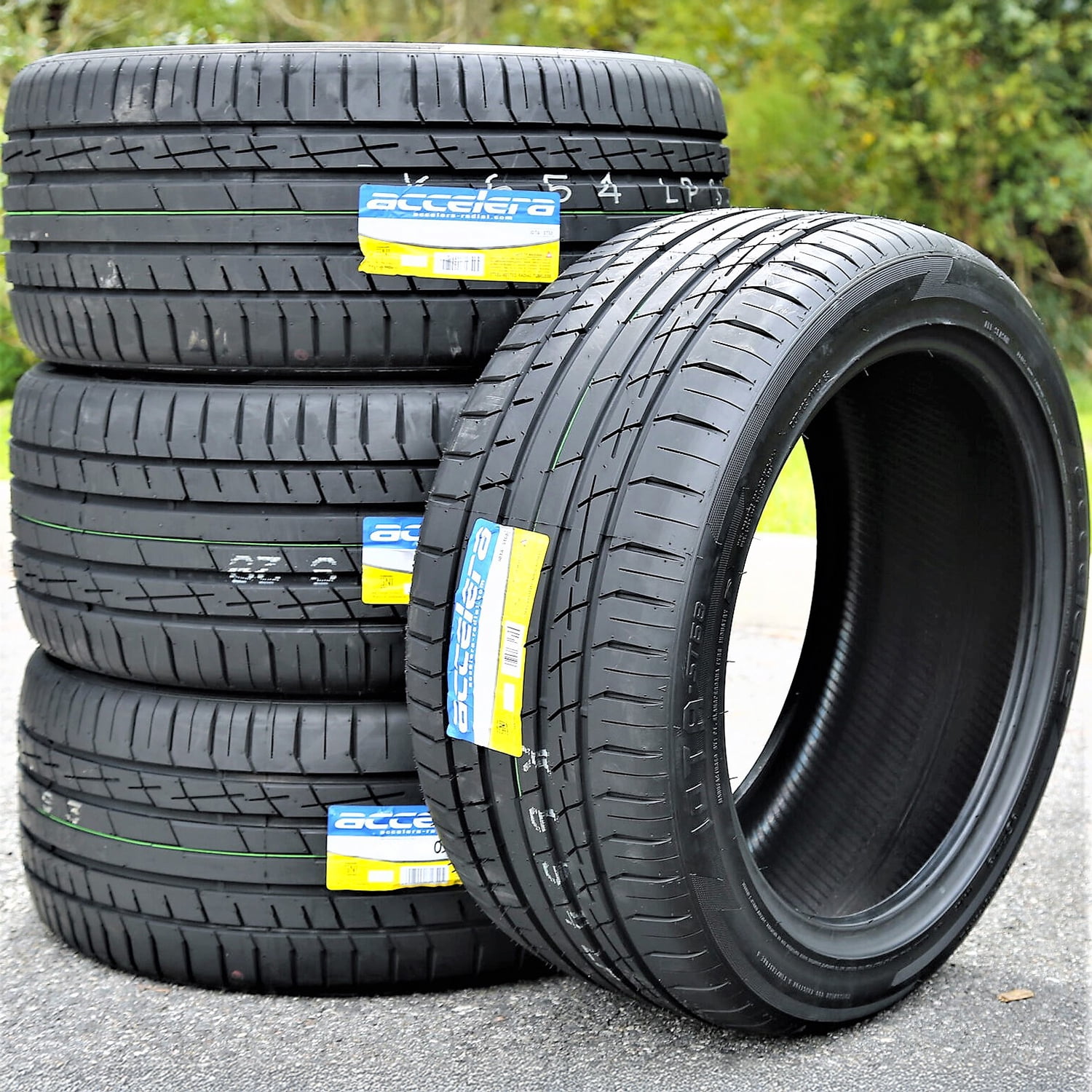 Set of 4 (FOUR) Accelera Iota ST68 275/45R22 ZR 112W XL A/S High Performance Tire