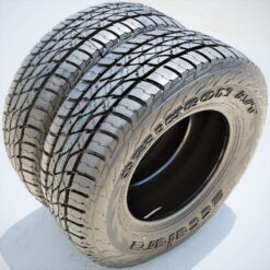 Set of 4 Accelera Omikron A/T 235/75R15 116/113Q E 10 Ply All Terrain Light Truck Tires