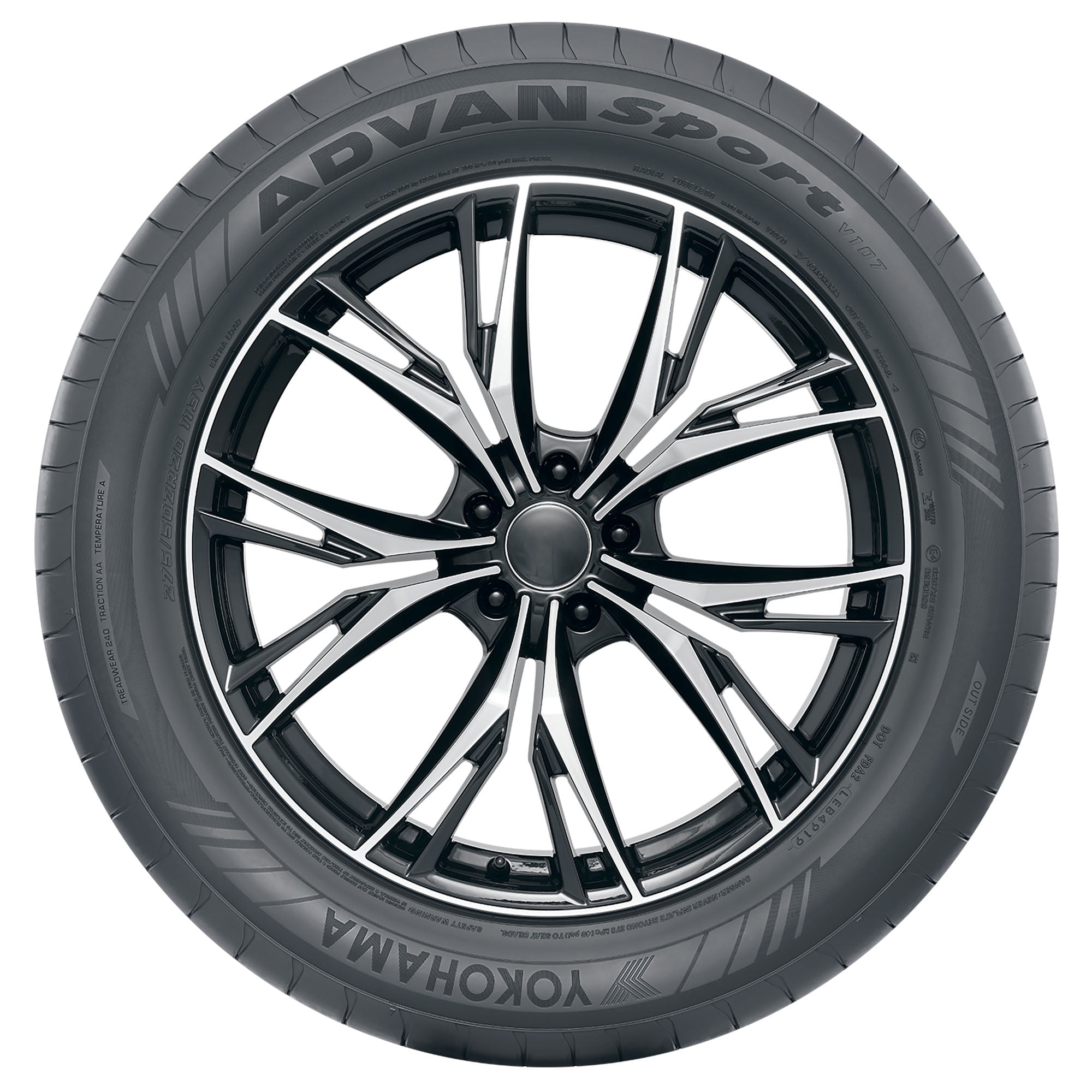 Yokohama Advan Sport V107D UHP 275/50ZR20 113Y XL Passenger Tire