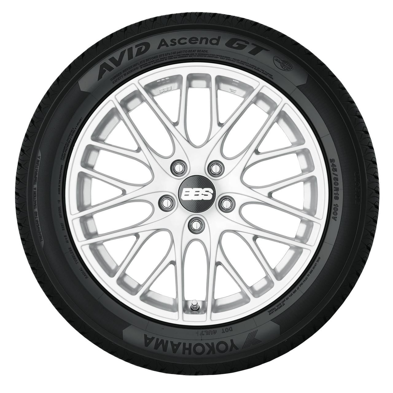 Yokohama Avid GT All Season 225/40R18 88V Passenger Tire