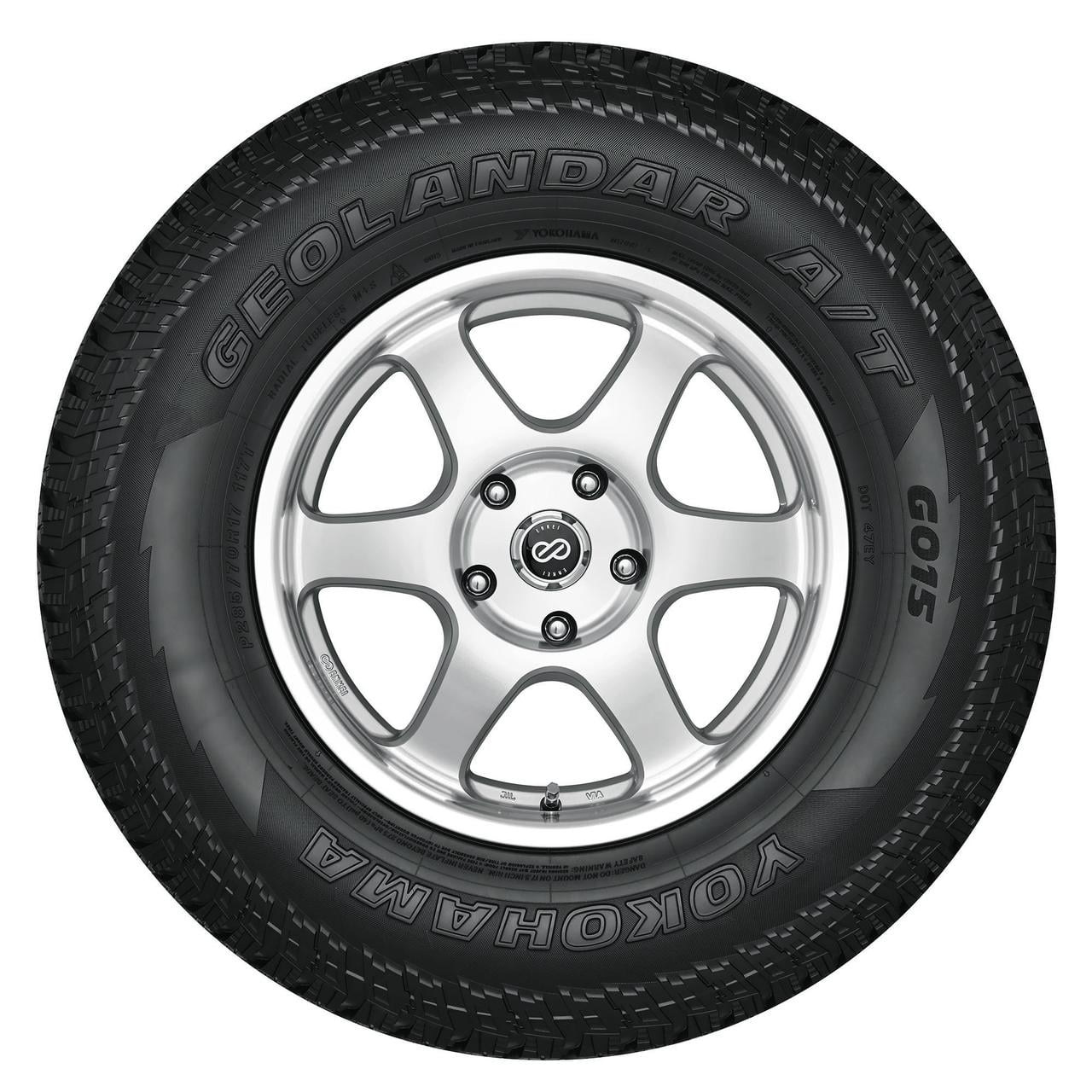 Yokohama Geolandar AT G015 All Terrain 225/60R18 104H XL Light Truck Tire