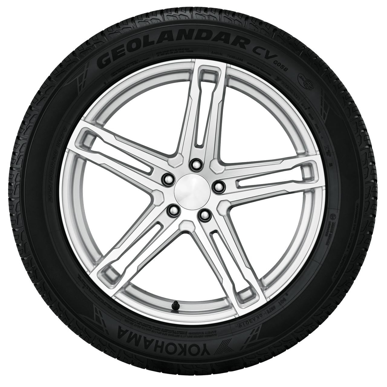Yokohama Geolandar CV G058 All Season 245/55R19 103V Passenger Tire