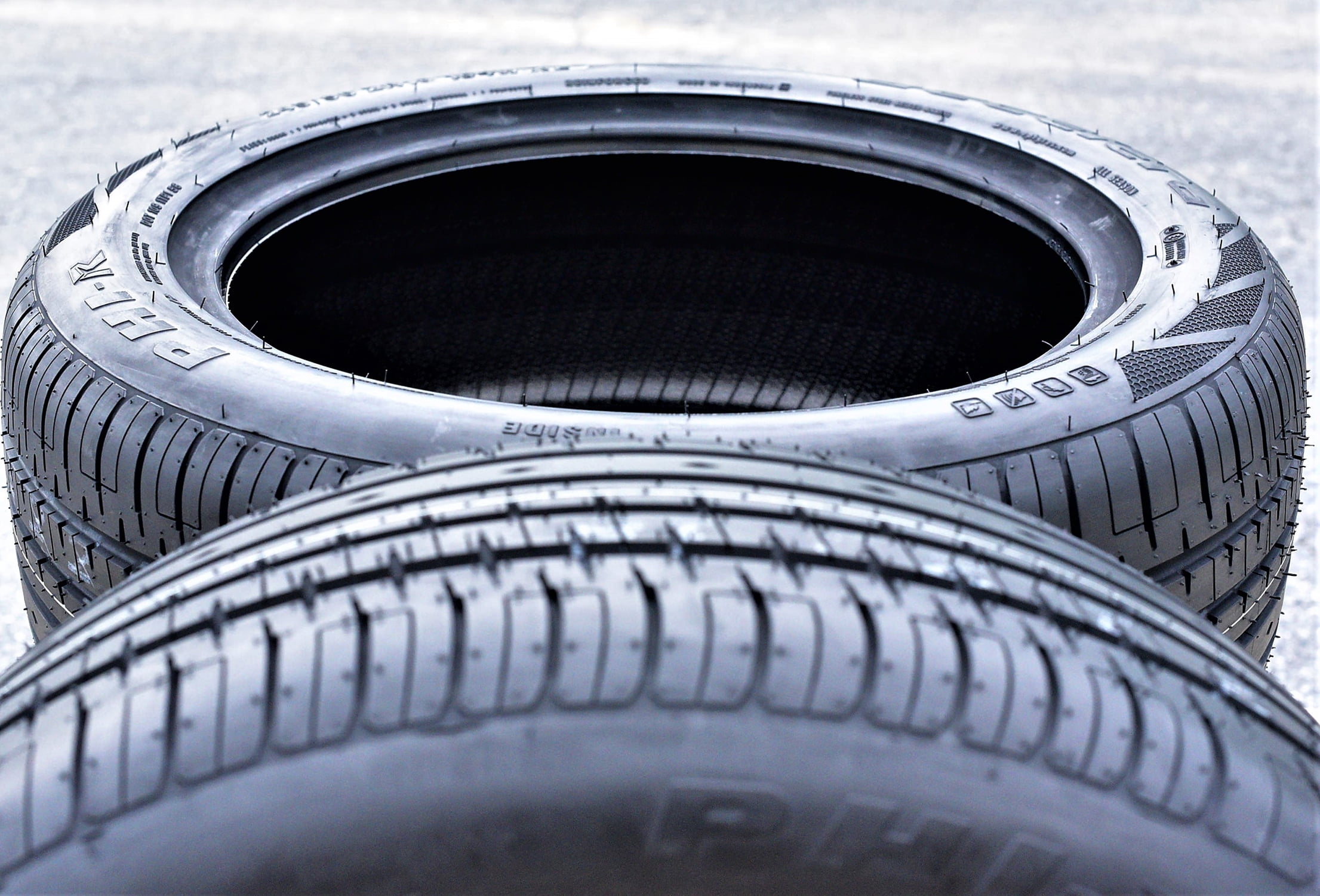 Pair of 2 (TWO) Accelera Phi-R 245/40R17 ZR 95W XL A/S High Performance Tires Fits: 1990-92 Ferrari F40 Base