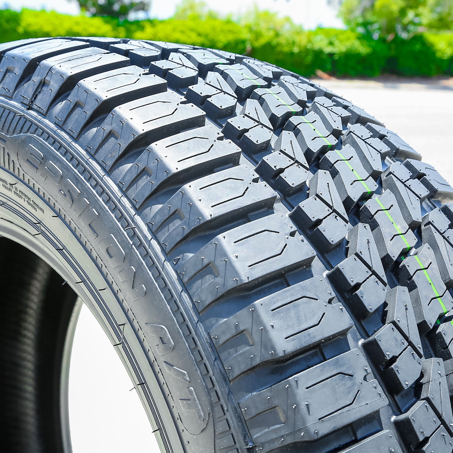 Set of 4 Accelera Epsilon AT 285/55R20 122/119R E 10 Ply a/t All Terrain Light Truck Tires