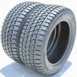 Set of 4 Accelera Epsilon AT 285/55R20 122/119R E 10 Ply a/t All Terrain Light Truck Tires