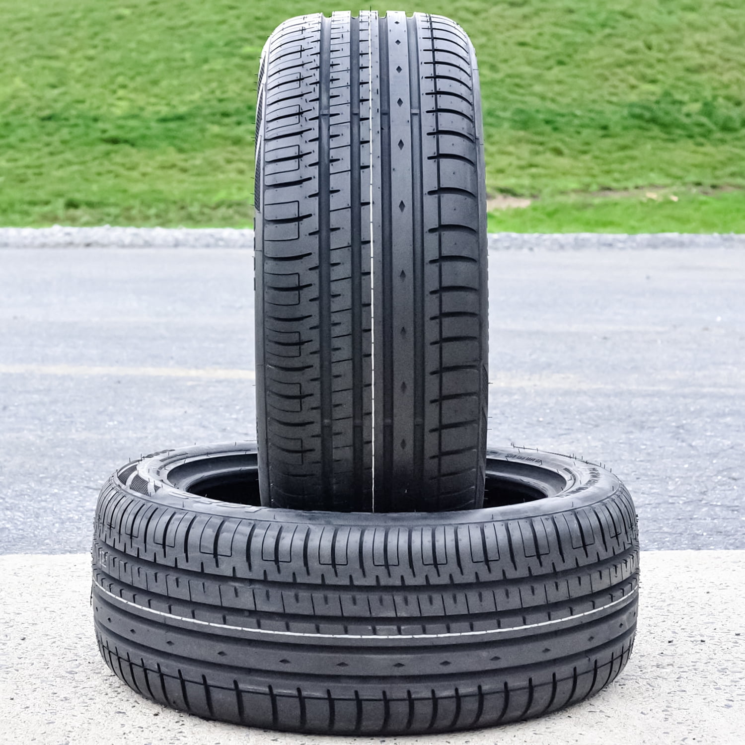 Set of 4 Accelera Phi-R 225/35ZR17 225/35R17 86Y XL High Performance a/s All Season Tires