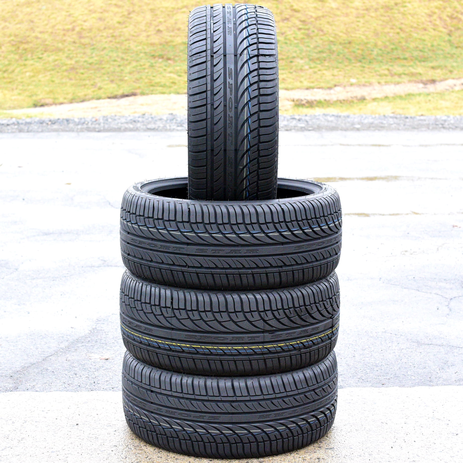 Set of 4 Fullway HP108 245/40ZR18 245/40R18 97W XL High Performance a/s All Season Tires