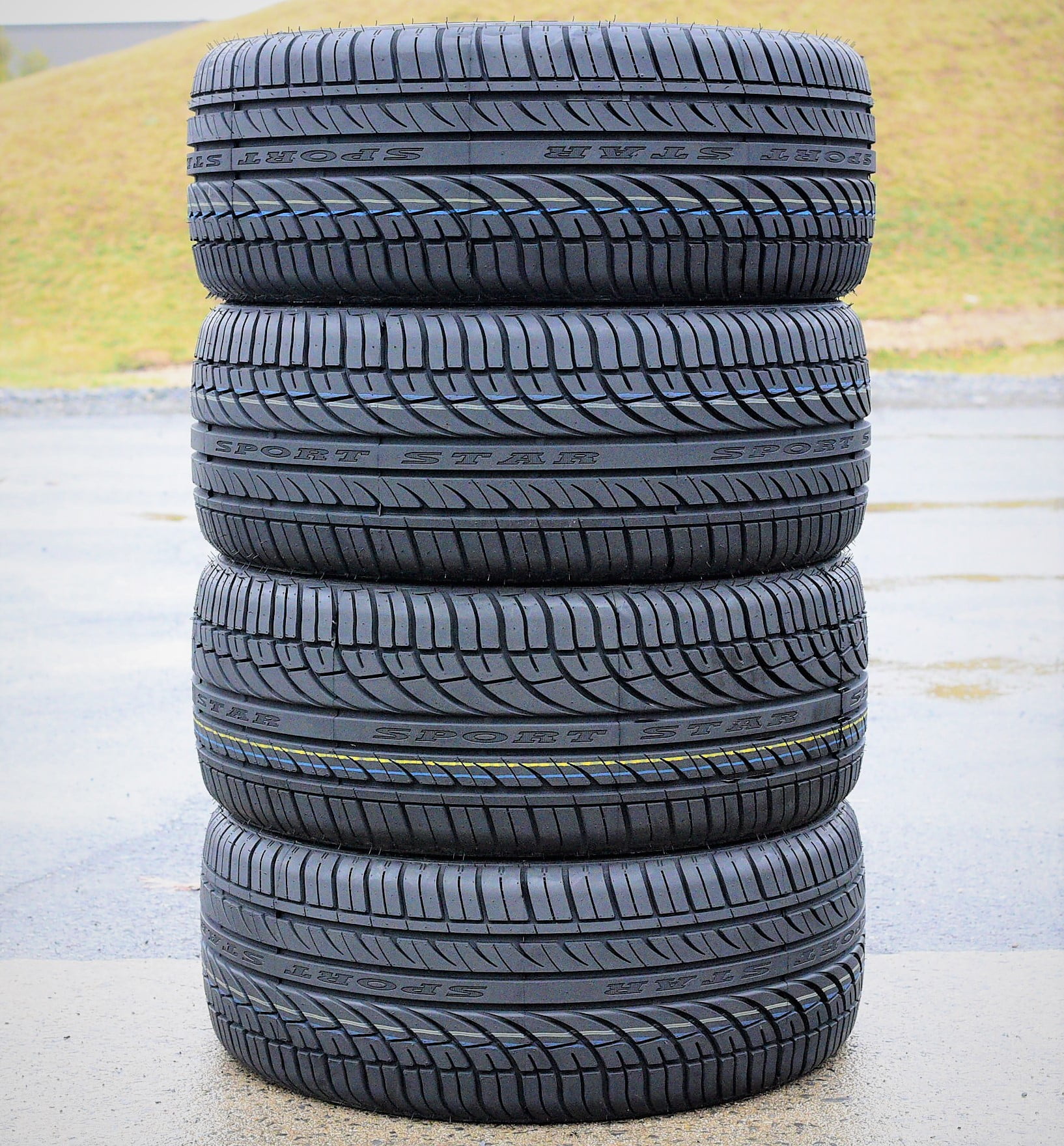 Set of 4 Fullway HP108 245/35ZR19 245/35R19 93W XL High Performance a/s All Season Tires