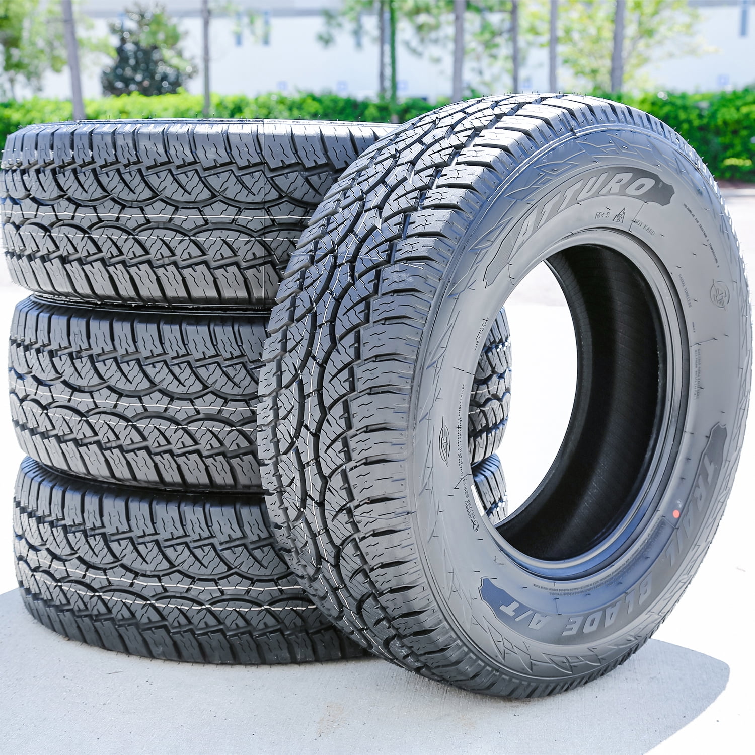 Set of 4 Atturo Trail Blade A/T 285/55R20 115T All Terrain Tires