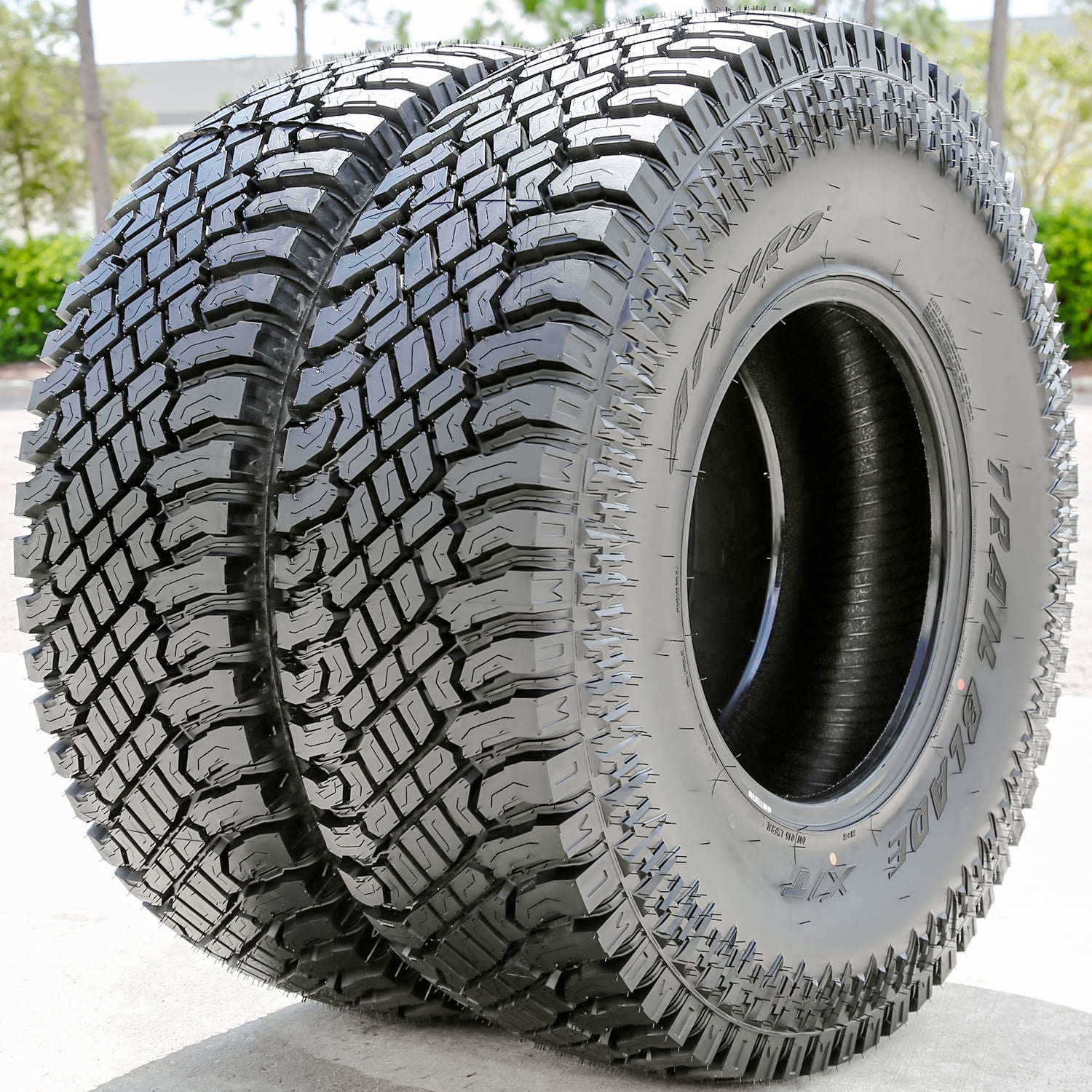 Set of 4 Atturo Trail Blade X/T 285/60R18 120H XL Extreme Terrain Tires