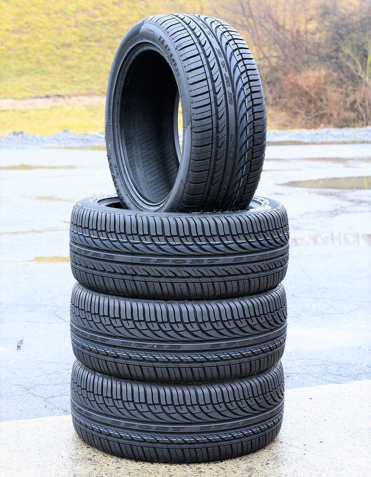 Set of 4 Fullway HP108 235/55ZR18 235/55R18 104W XL High Performance a/s All Season Tires