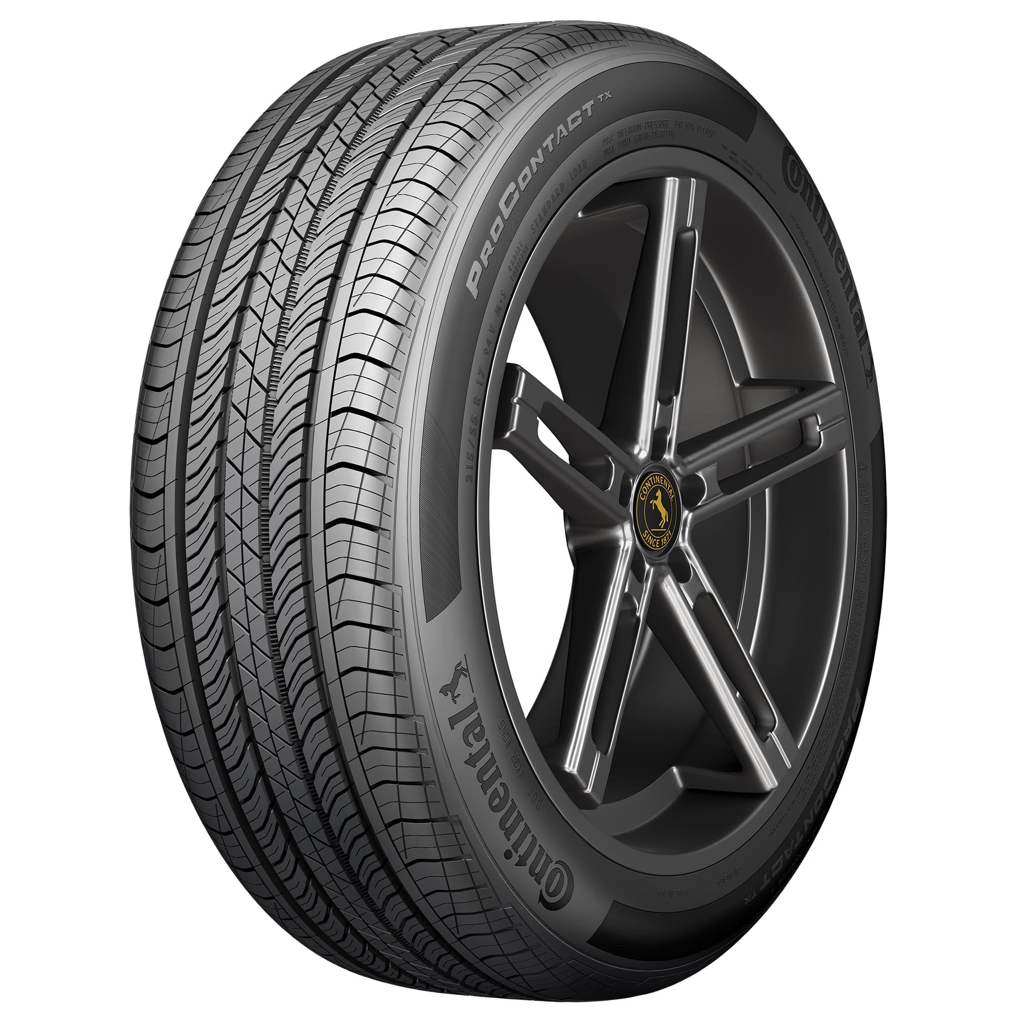Continental ProContact TX All Season 225/55R18 98H Passenger Tire