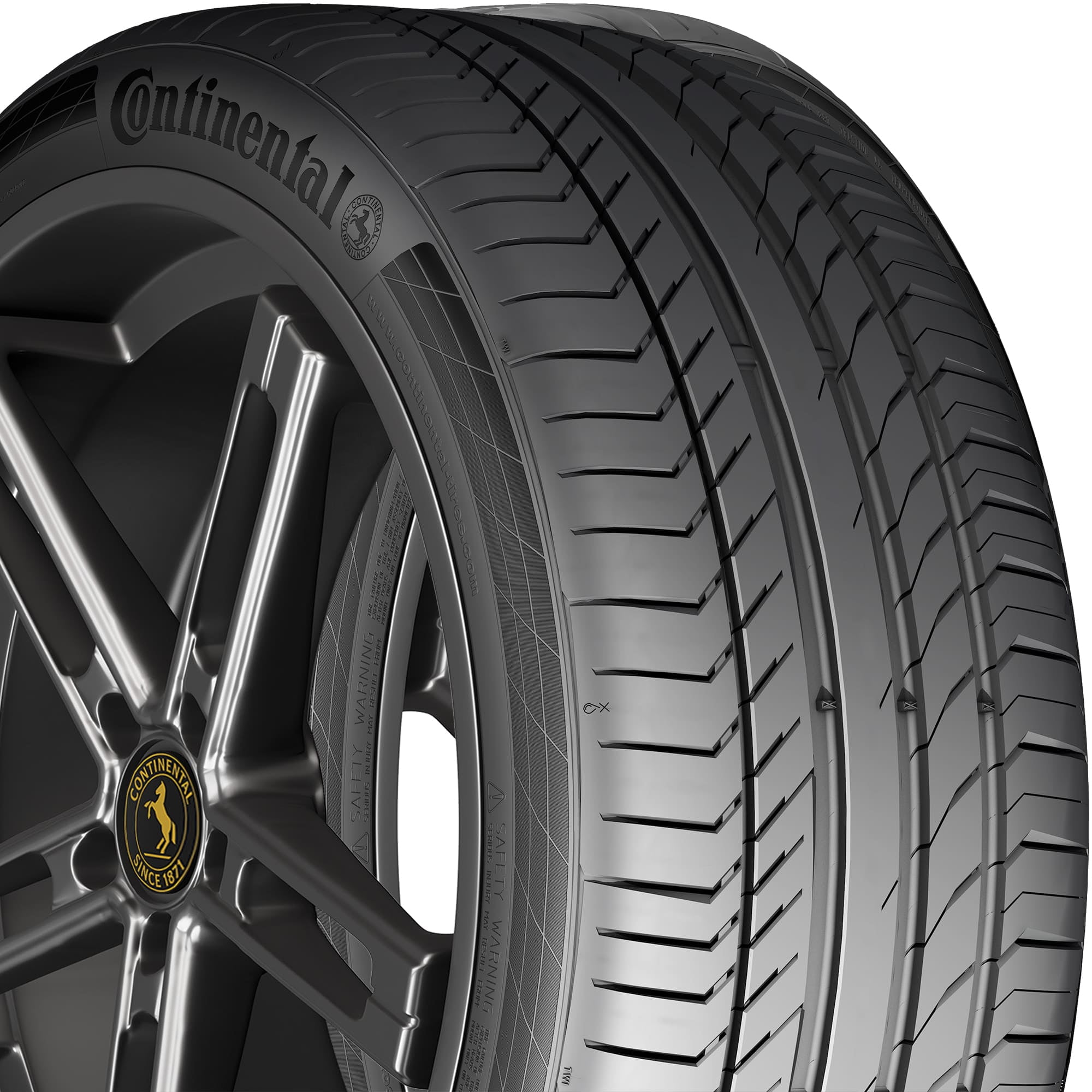 Continental ContiSportContact 5 UHP Summer 225/45R17 91Y Passenger Tire
