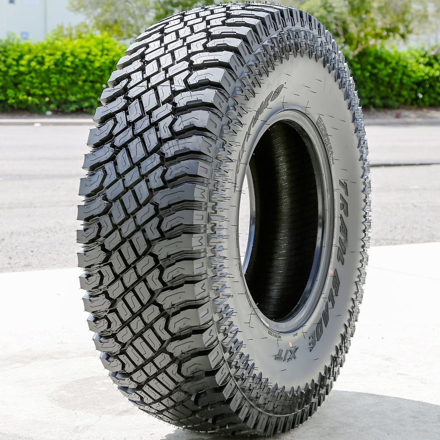 Set of 4 Atturo Trail Blade X/T 285/65R18 125/122Q E 10 Ply Extreme Terrain Light Truck Tires