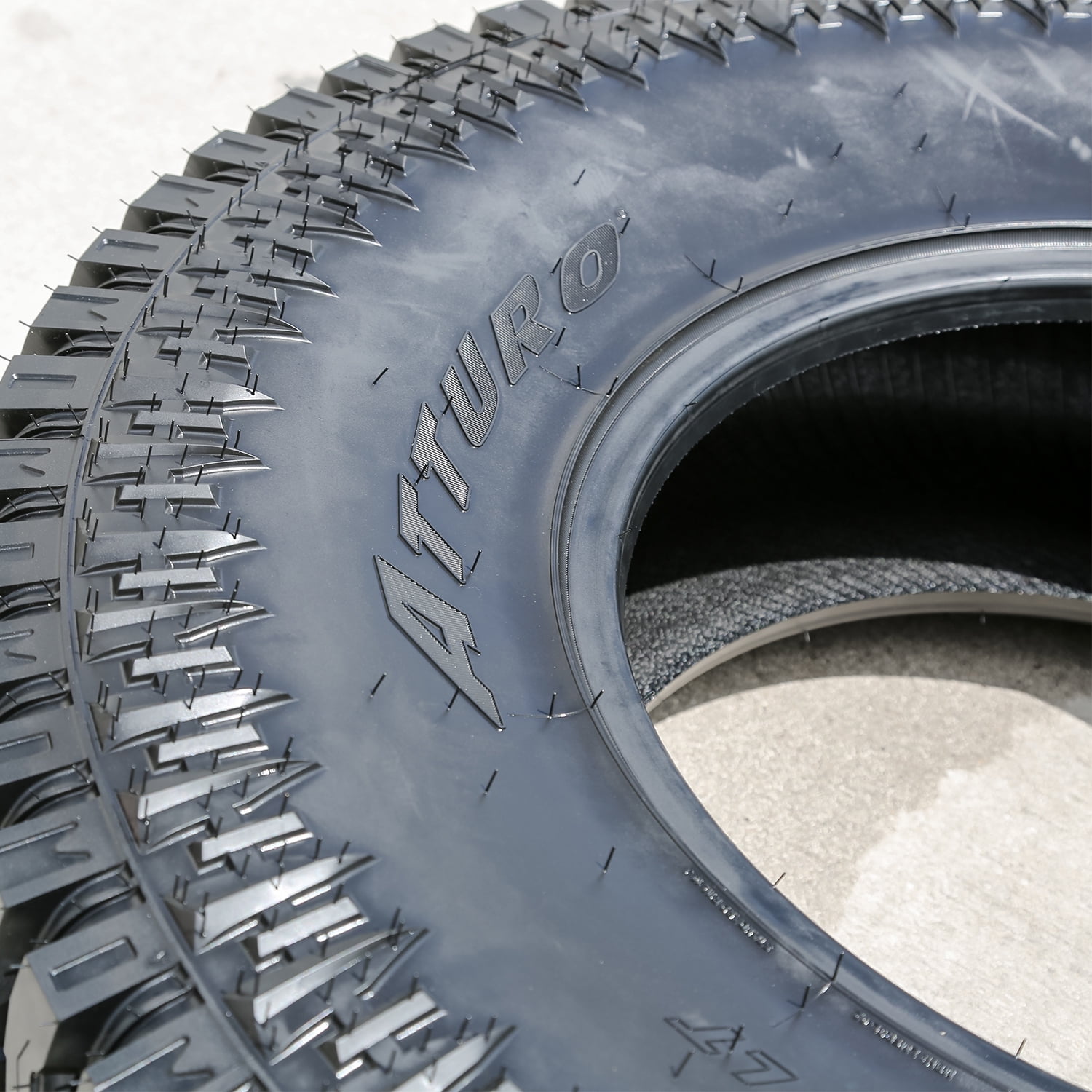 Set of 4 Atturo Trail Blade X/T 285/65R18 125/122Q E 10 Ply Extreme Terrain Light Truck Tires