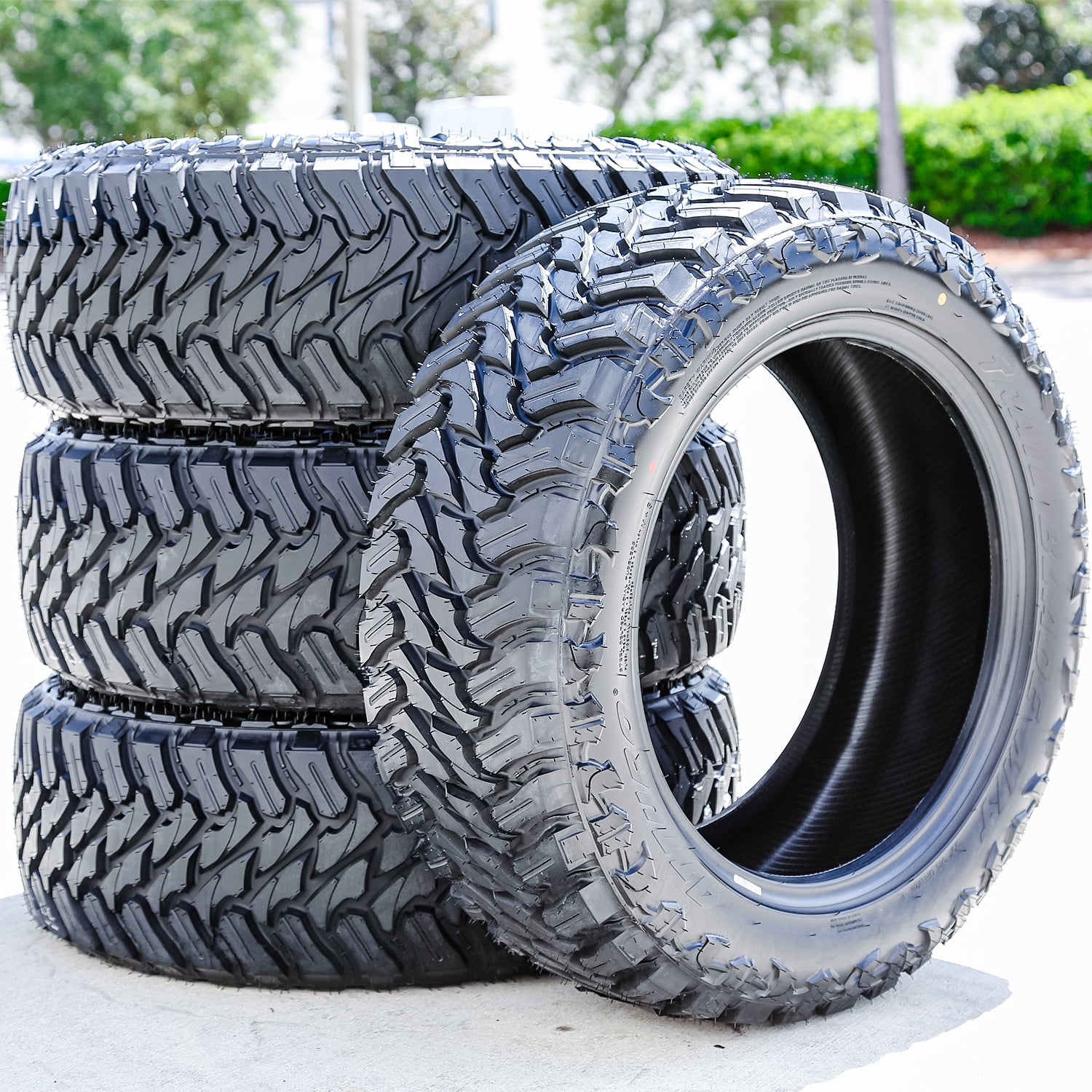 Set of 4 Atturo Trail Blade M/T 275/65R18 123/120Q E 10 Ply mud Light Truck Tires