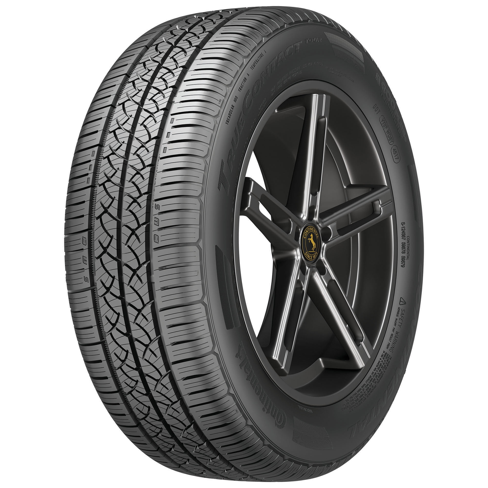 Continental TrueContact Tour All Season 195/65R15 91H Passenger Tire