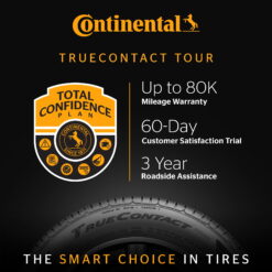Continental TrueContact Tour All Season 195/65R15 91H Passenger Tire