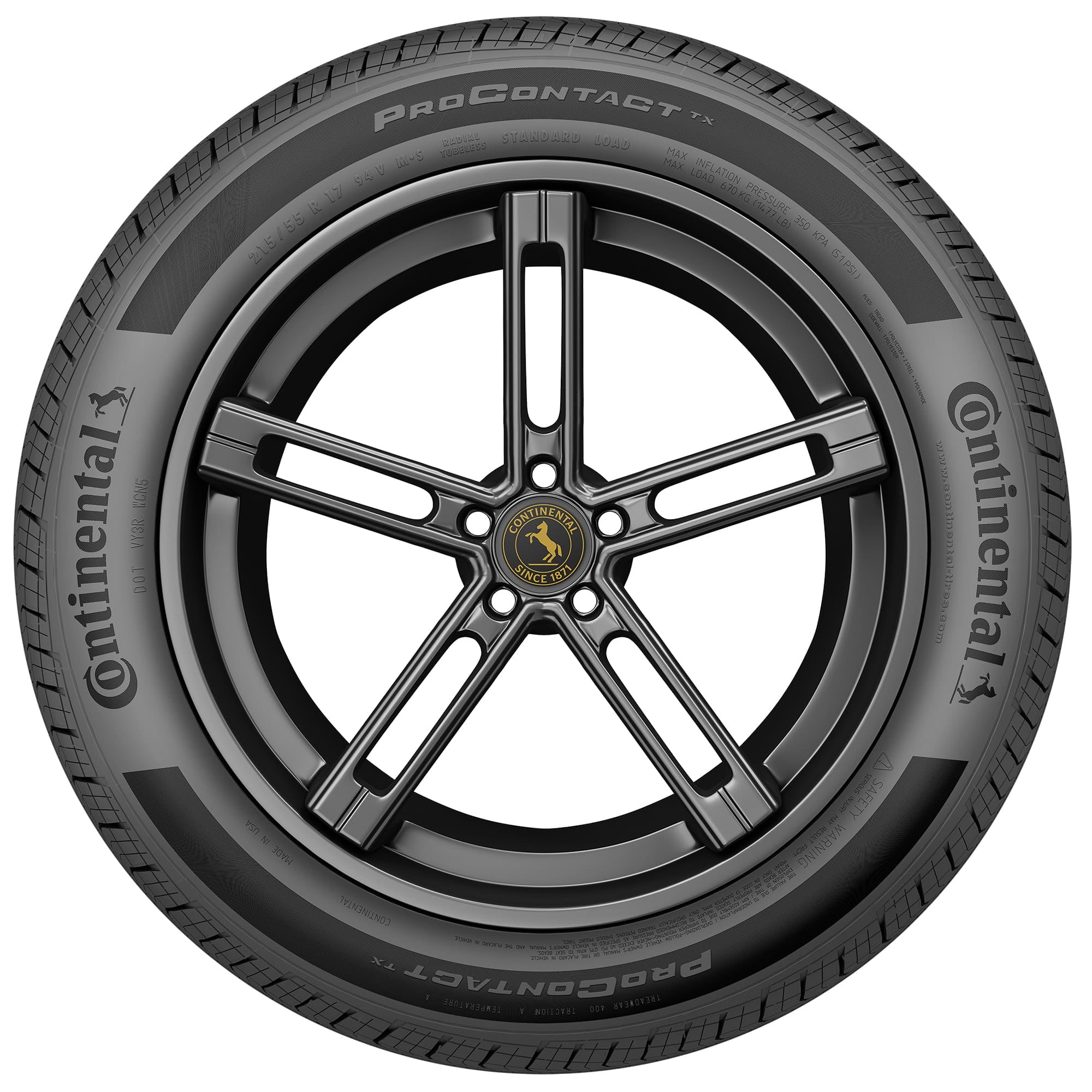 Continental ProContact TX All Season 205/60R16 92H Passenger Tire